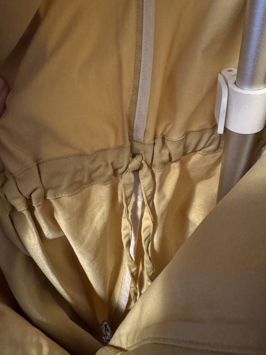 ZARA Oversize тренч в пясъчно жълто / размер M-L