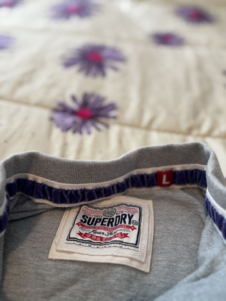 Тениска с яка Superdry M/L