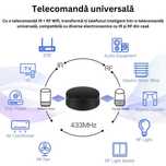 Telecomandă Smart IR RF . Pt AC, Tv, Lumină, STB, ventilator. Alexa
