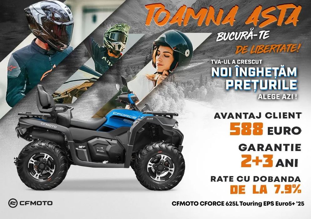 CF Moto CForce 600S EPS CFMOTO CFORCE 625L Touring EPS Euro5+ '25