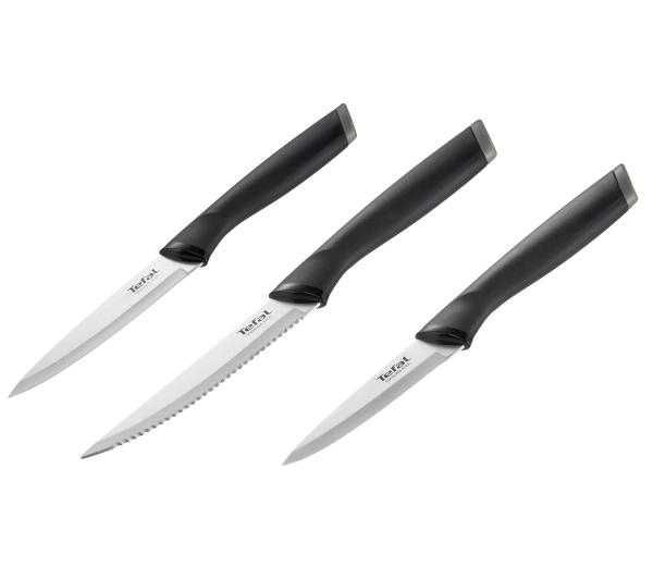 Промоция -20% ! Комплект ножове Tefal Essential / сет 3 броя