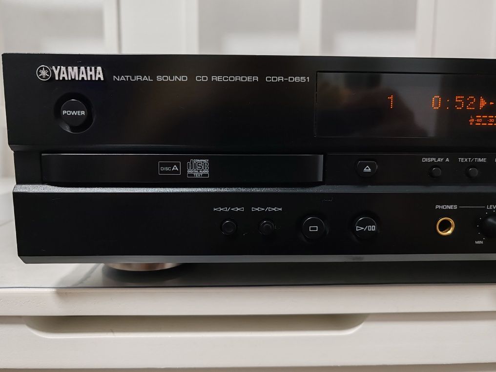 CD-RW Yamaha dublu CDR D651, Germania