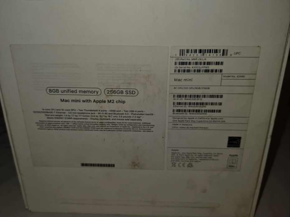 Неттоп Apple Mac Mini 2023