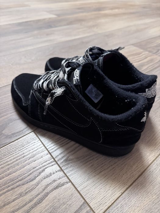 Jordan 1 low travis scott black phantom