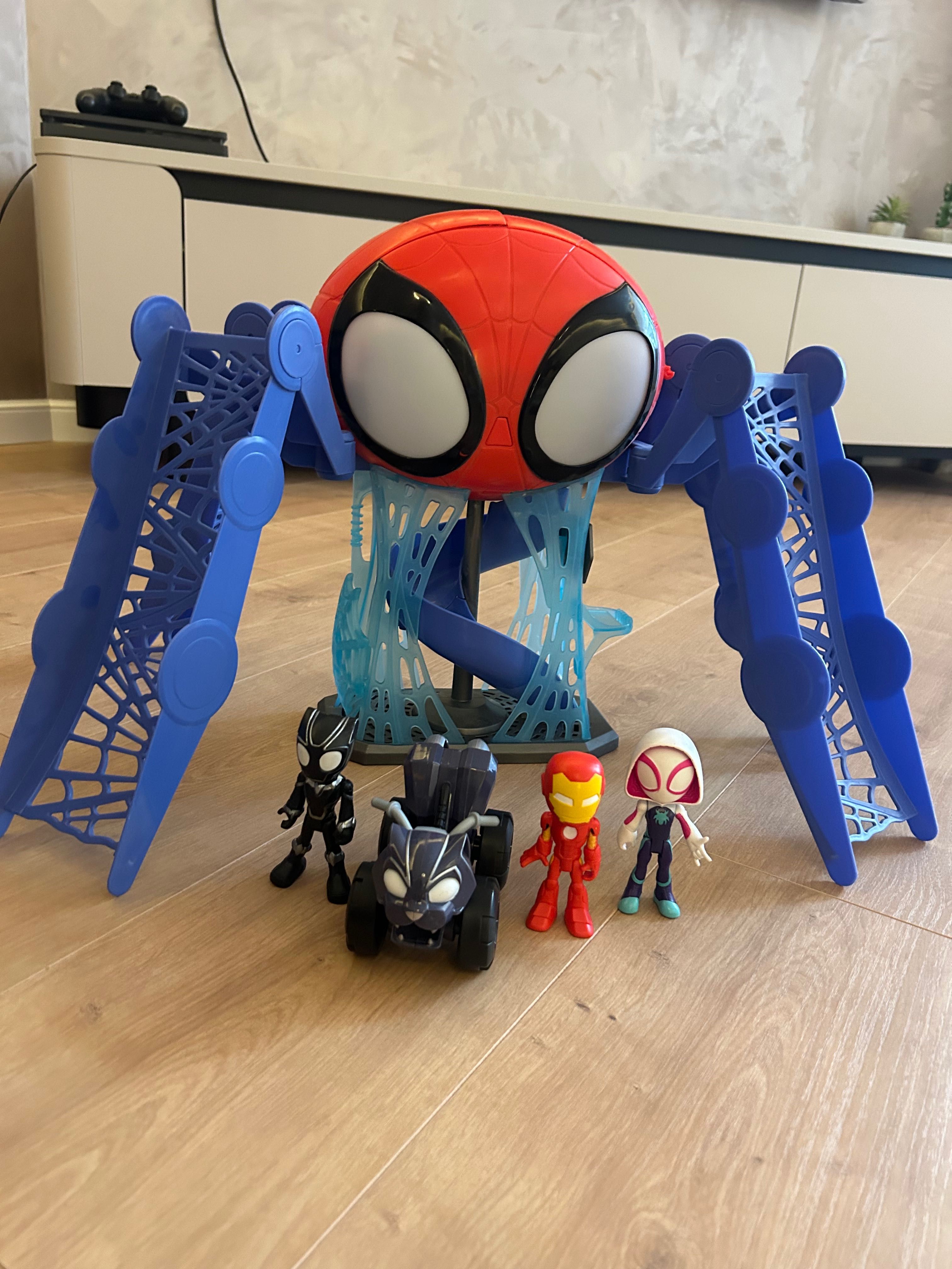 Spiderman база, уебщаб