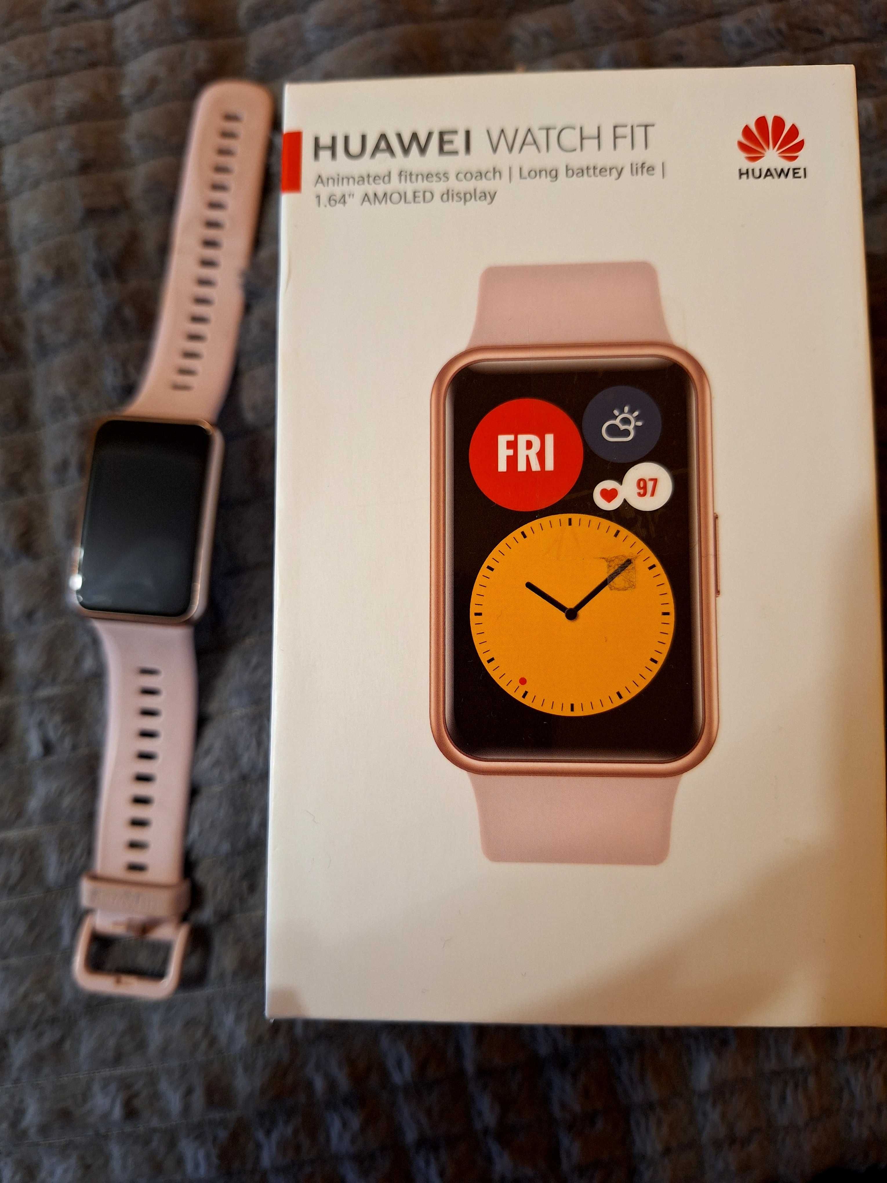 Smart часовник Huawei Watch Fit Pink
