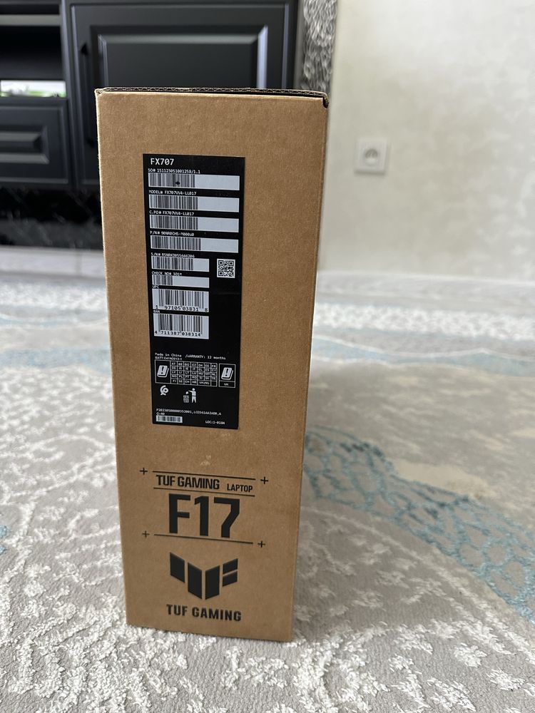 Полный набор Asus Tuf Gaming F17