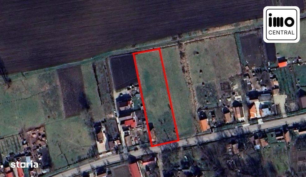 Teren 2800mp cu front de 30m la DJ, ideal pentru constructie