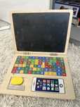 Laptop lemn pt copii