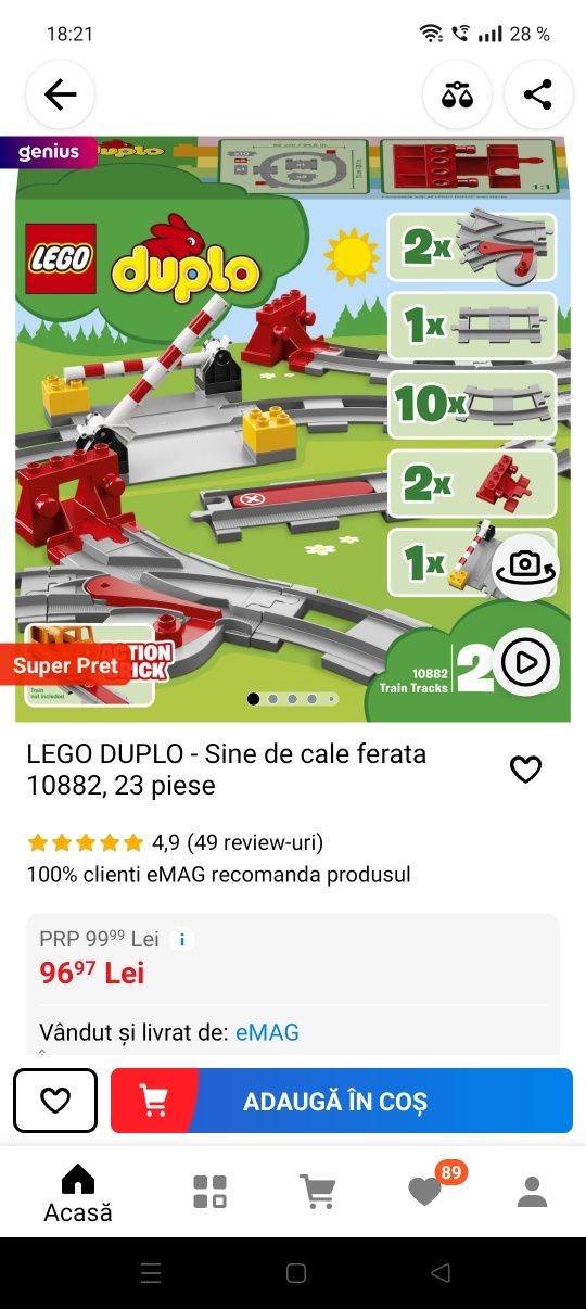 Lego duplo 5 seturi