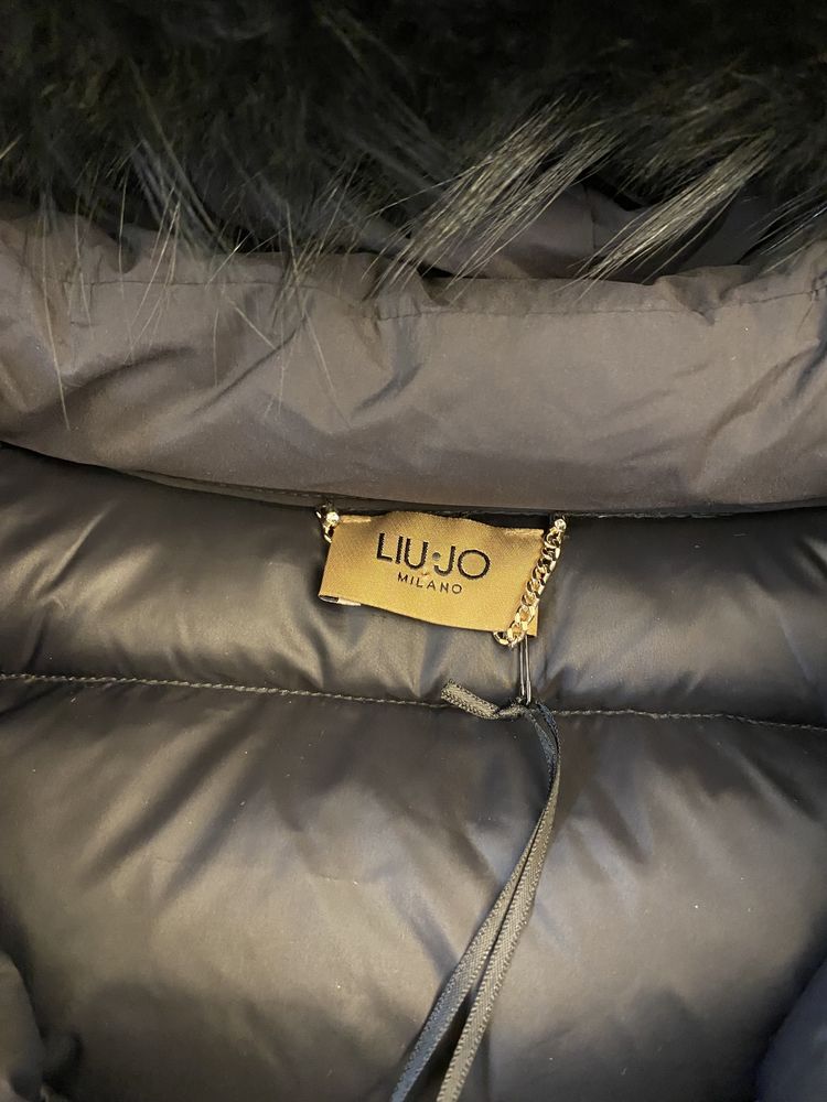 Liu Jo Milano дамско дълго яке гъши пух L42 100% оригинал!