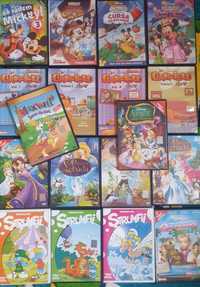 DVD-uri cu desene animate, Prințesa Lebadă, Mickey, Garfield, Strumfii