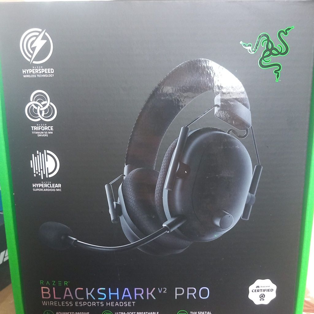 Căști Razer Black shark V2PRO casti Samsung Pixel etc