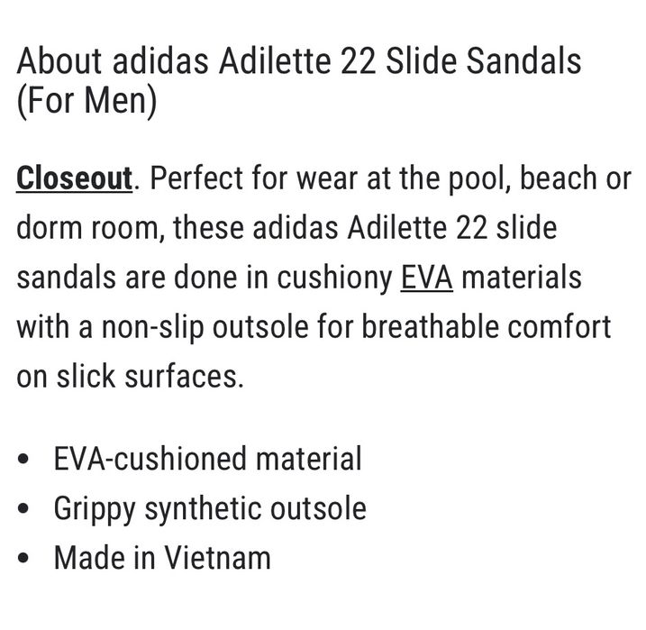 Шлёпки Adidas original