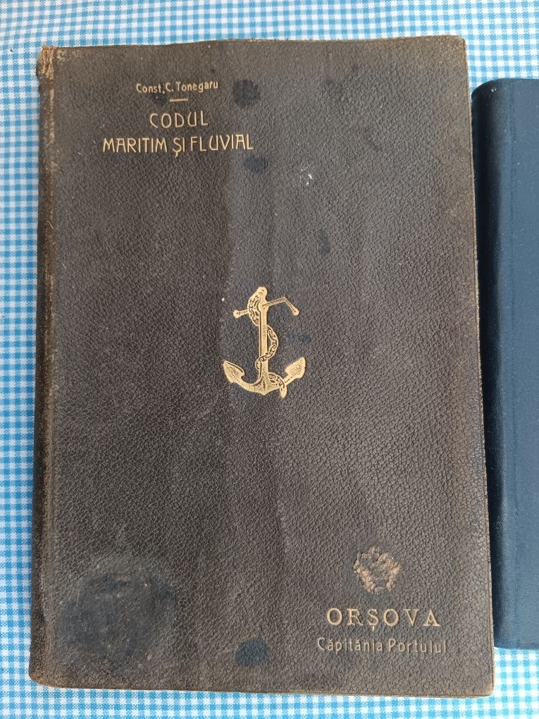 Cărți vechi ,Codul Maritim și Fluvial,Regulament Navigatie, Regalista
