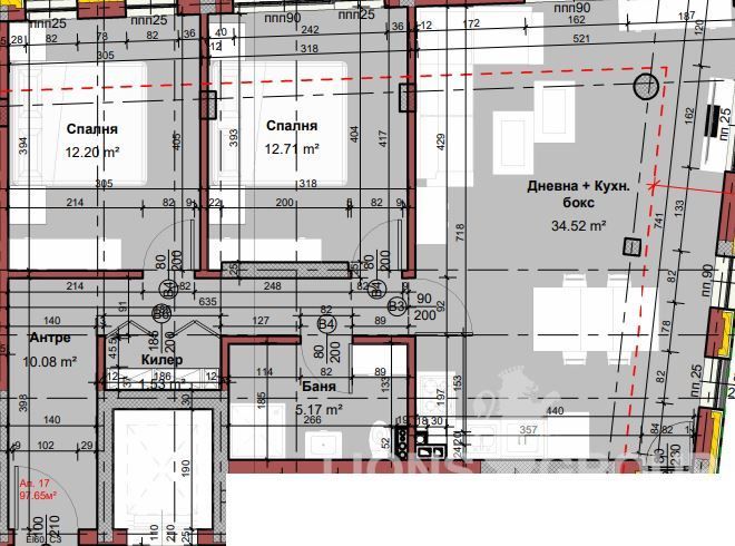 Продава се Тристаен апартамент в Варна, Левски - 106 кв.м за 1686 €/кв.м - Снимка #4