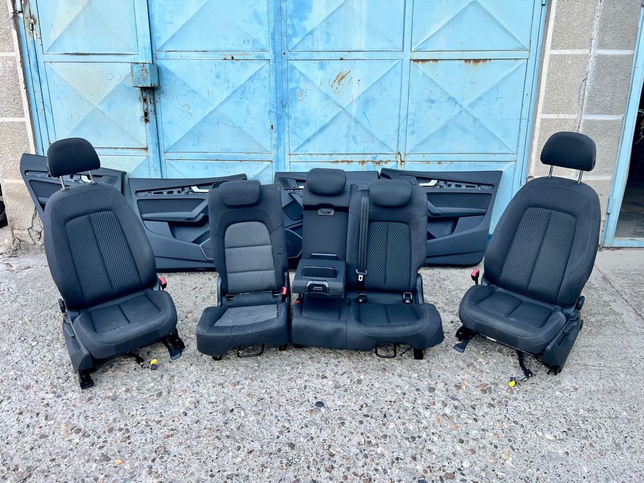 Interior scaune textil Audi Q5 FY 2016-2024 cu bancheta reglabila
