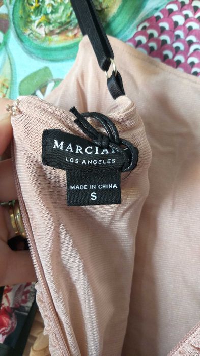 Rochie Marciano de Jennifer Lopez, model mulat, marimea S, somon. Noua