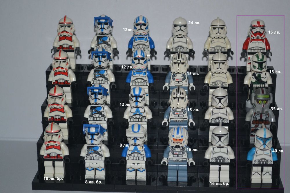 LEGO Star Wars минифигурки (4)