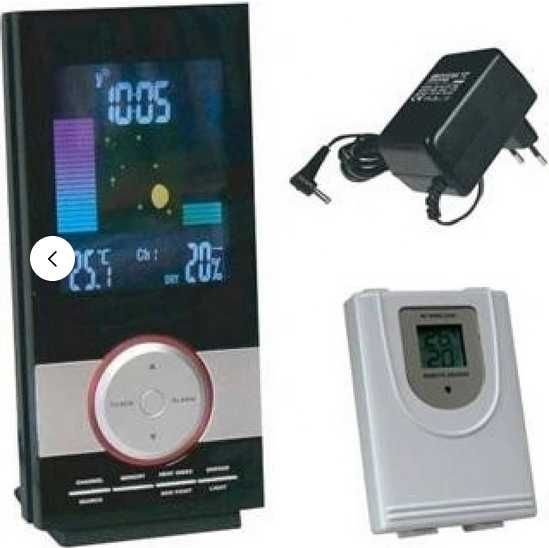 Termometru higrometru color wireless nou