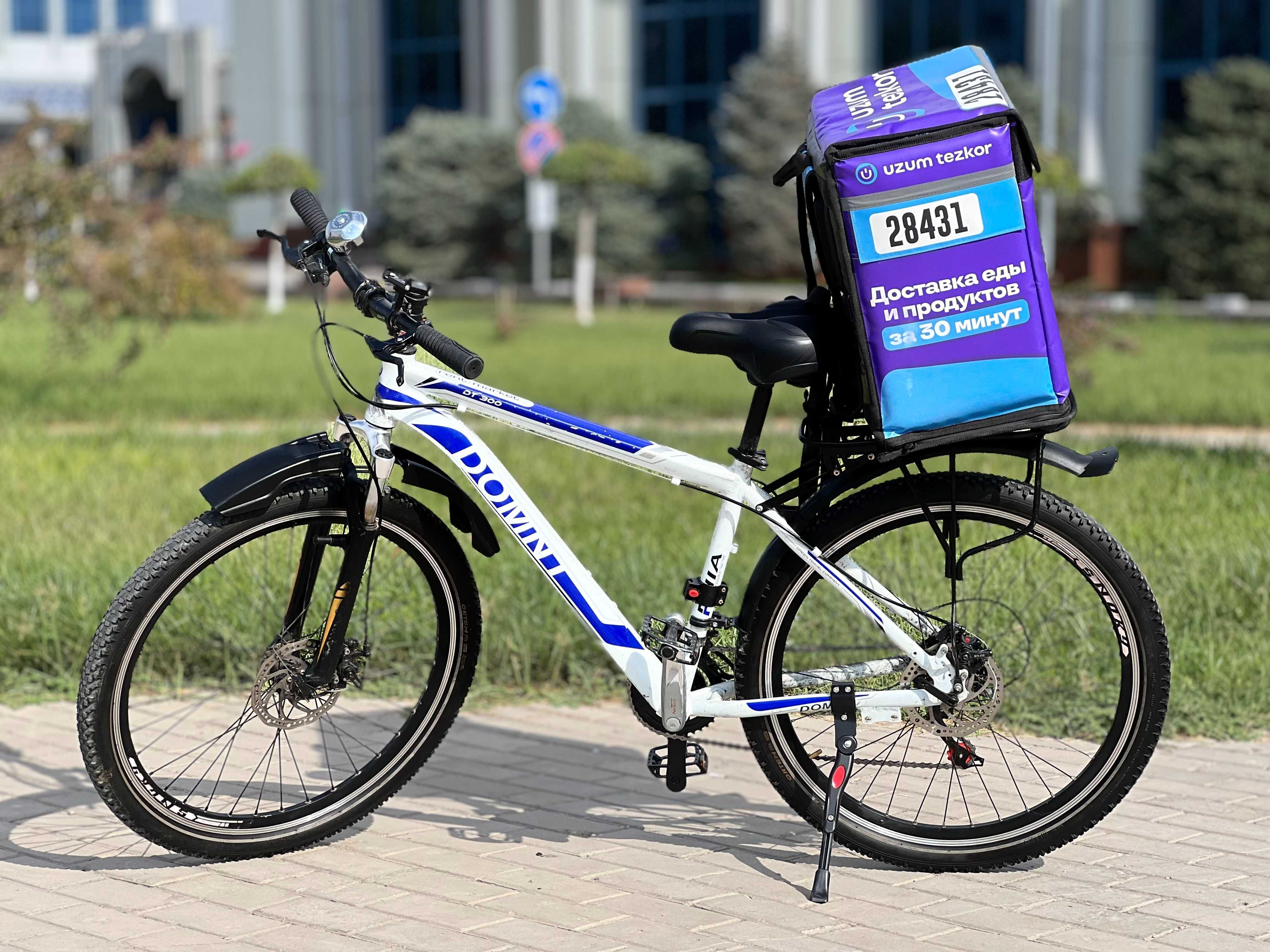 Velosiped sotiladi, alumin ramali 26 kuryerlar uchun maxsus yig'ilgan