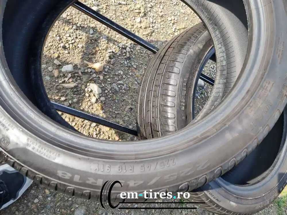 SET 2 Anvelope Vara 225/45 R18 PIRELLI Cinturato P7 91Y - Runflat