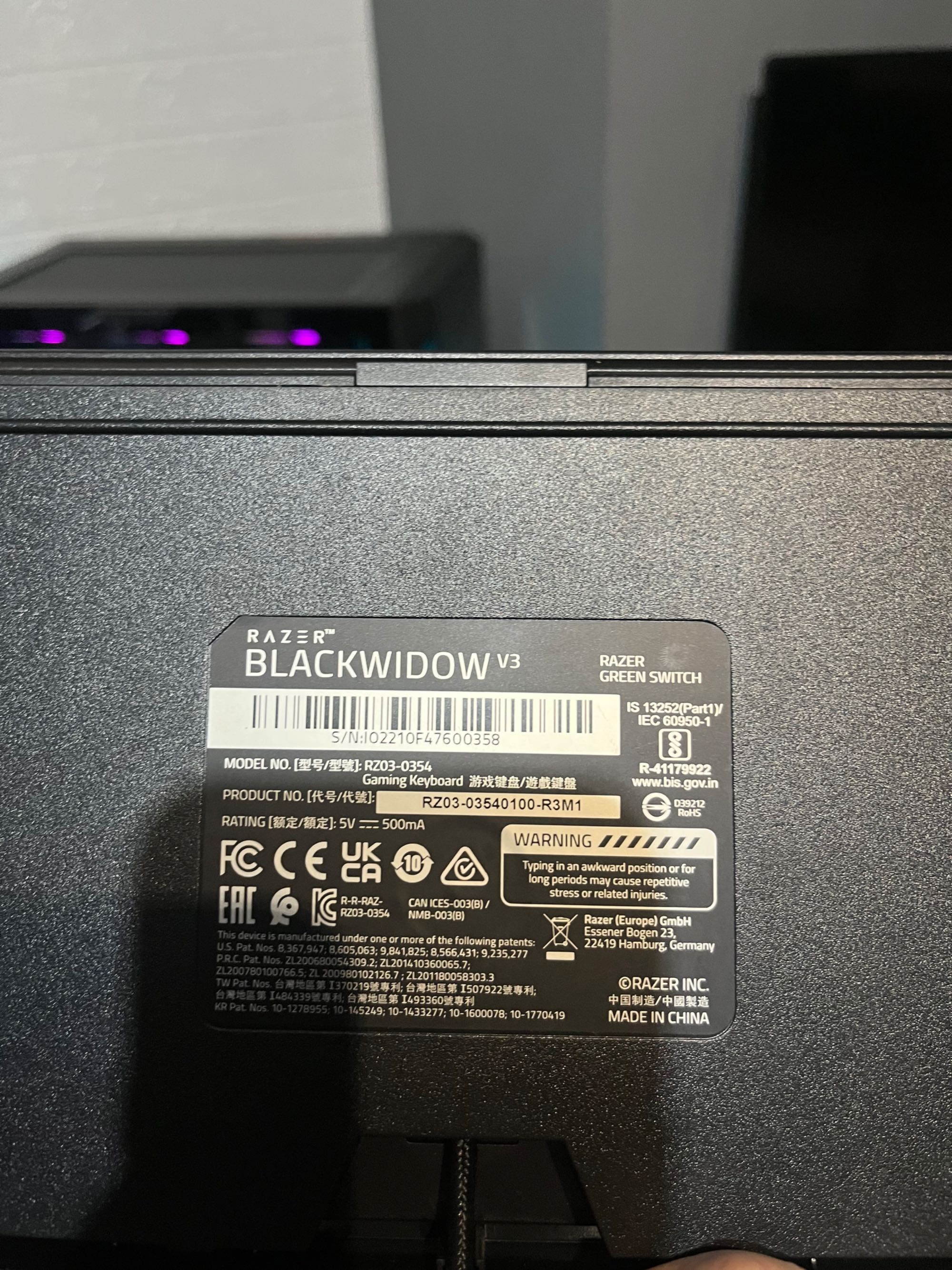 Razer BlackWidow V3
