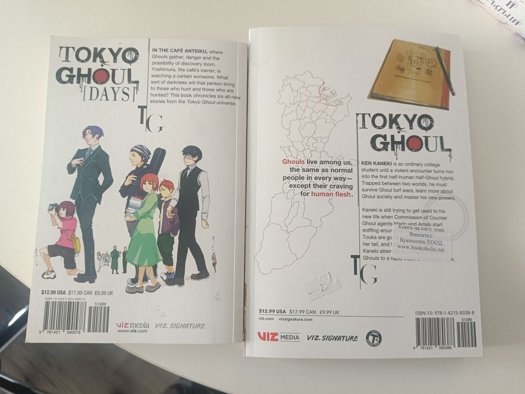 Tokyo ghoul manga