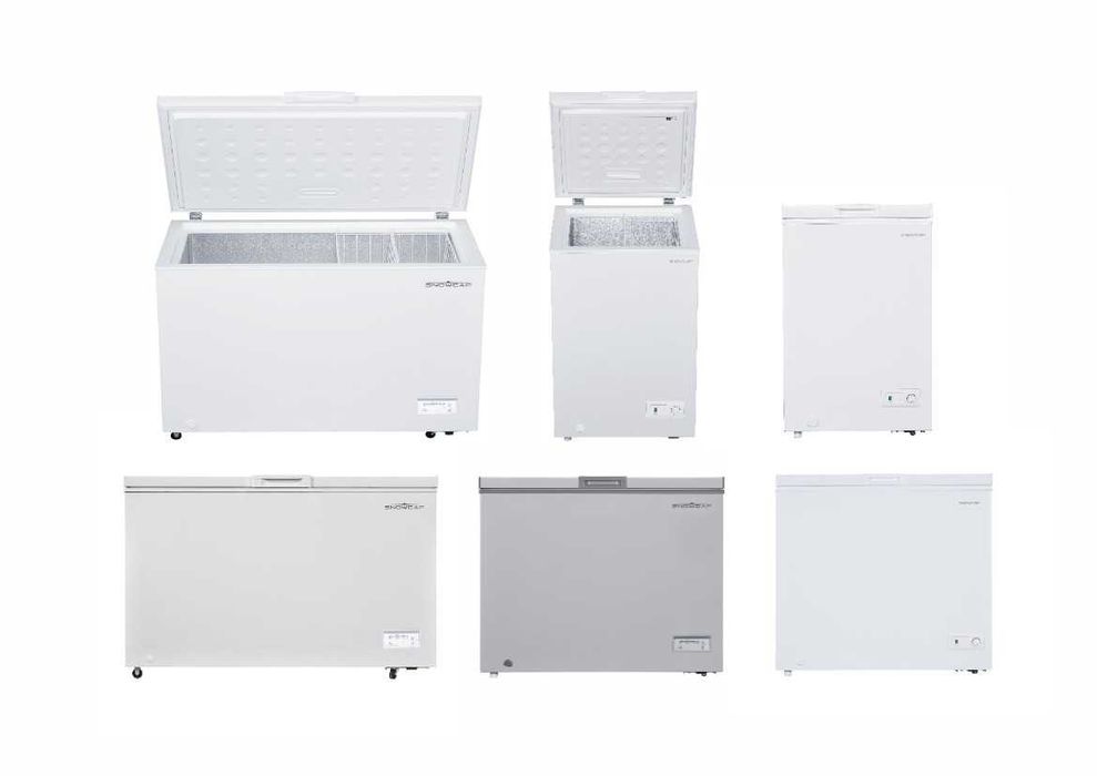 Морозильники с глухой крышкой