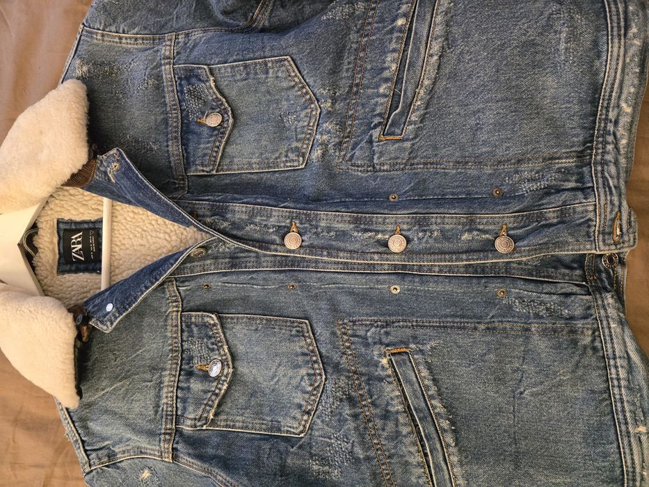 Geaca/jacheta jeans Zara