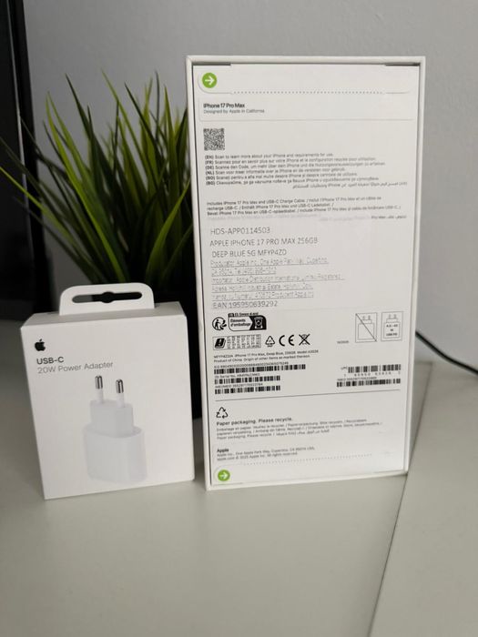 Apple Iphone 17 Pro Max, Deep Blue, Sigilat NOU, Factura + Garantie