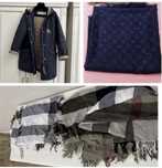 Куртка Бурберри, платок Louis Vuitton, Burberry оригинал