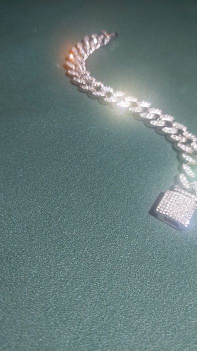 Brățară cuban iced out