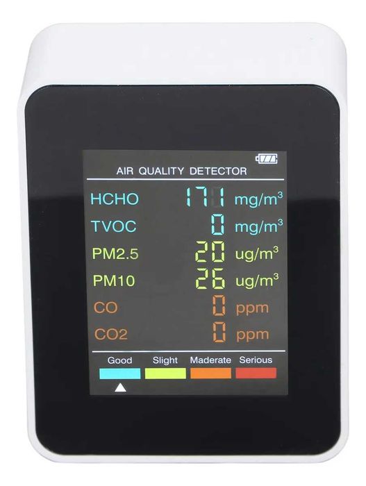 Многофункциональный детектор качества воздуха PM2.5 и PM10