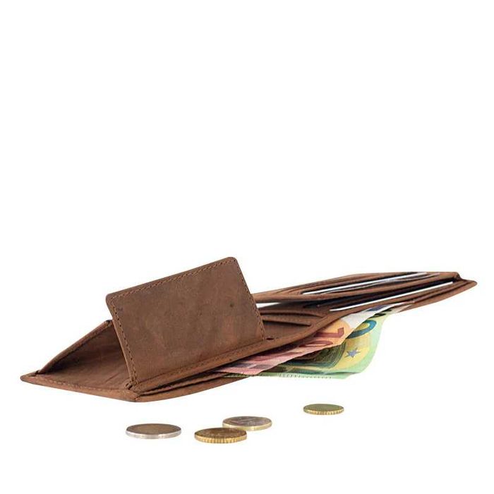 Винтидж портфейл от естествена кожа на немската фирма Friedrich 23