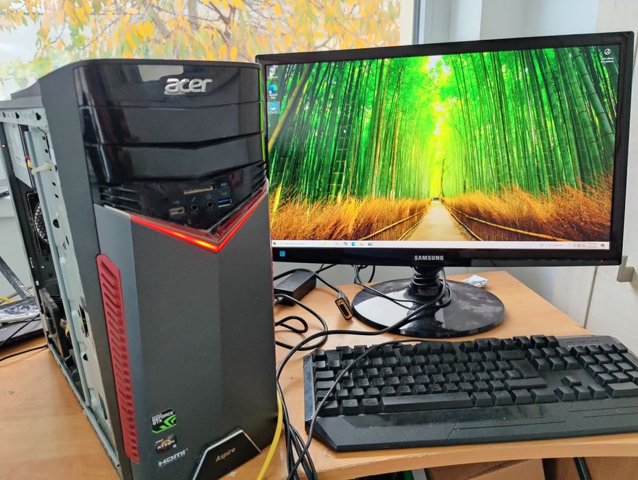 Unitate gaming Acer Nitro Ryzen 5 Ram 16Gb Gtx 1060 ssd 1 tera GTA CSG