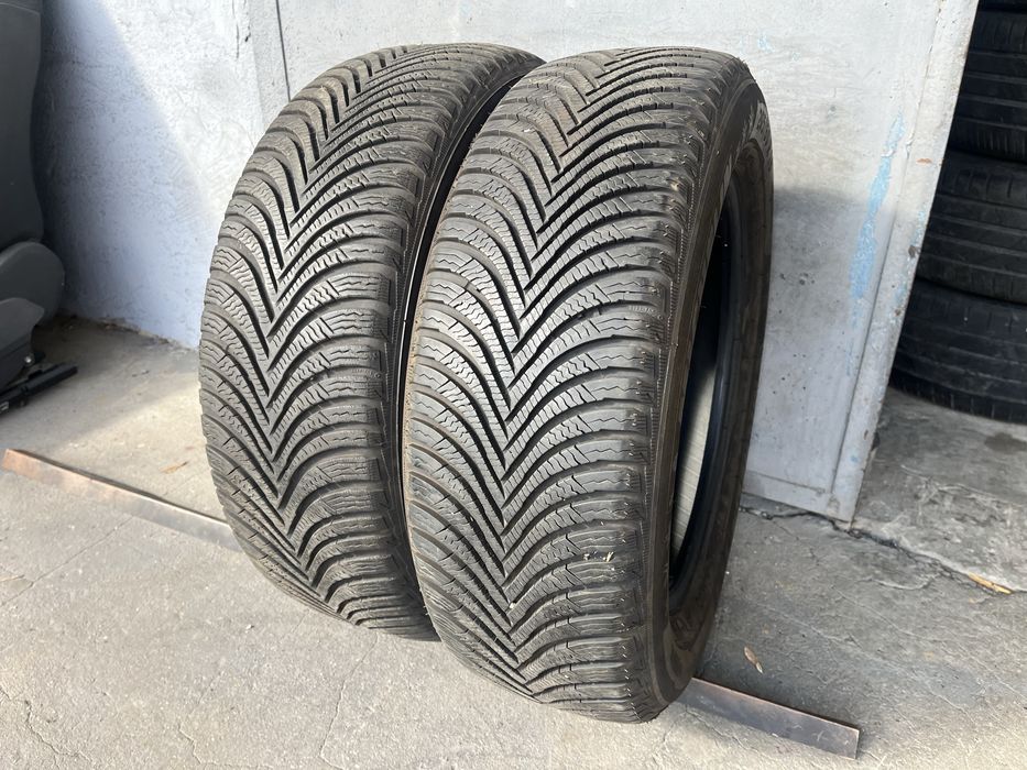 2 бр. зимни гуми 205/60/16 Michelin AO 6/7 mm DOT 0718