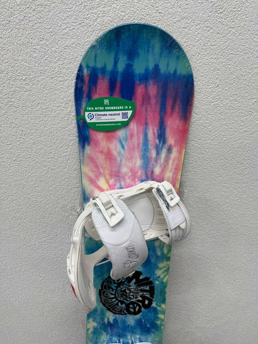 placa noua snowboard nitro ripper L132cm
