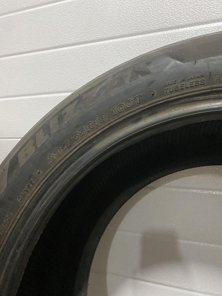 Зимние шины липучка BRIGISTONE BLIZZAK DM-V2 235/55R18 100T