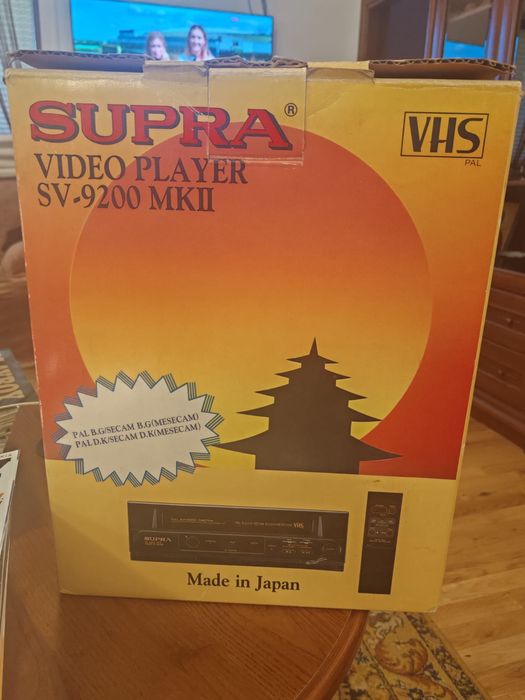 Video player japonez Supra- NOU