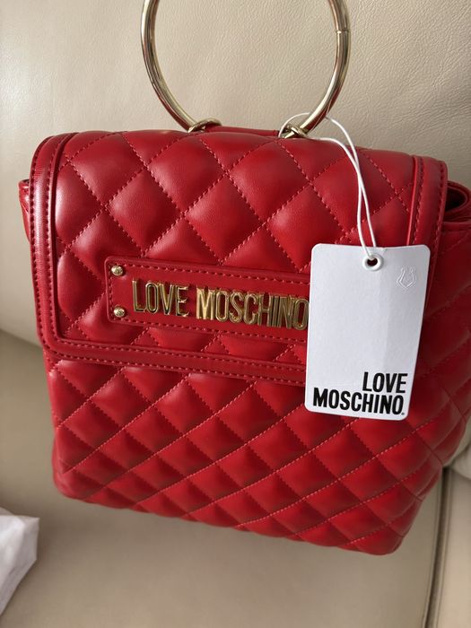 Love Moschino geanta piele naturala