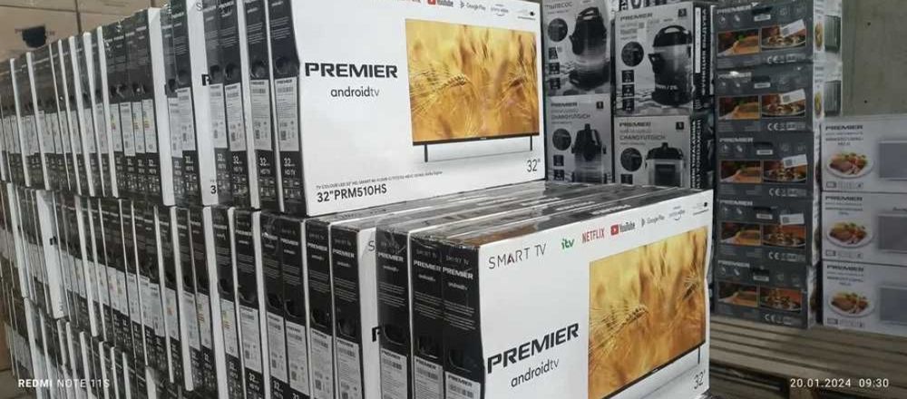 Телевизор Premier 32,40,43,50,55... товар со склада даствка бесплатно