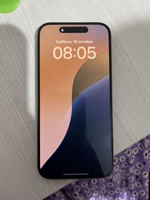 iphone 15 pro титановый цвет