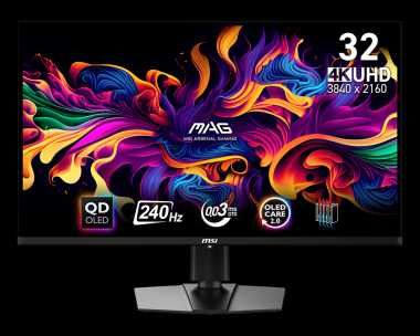 31.5" Монитор MSI MAG 321UPX QD-OLED 240hz