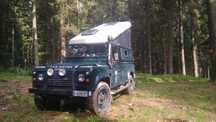 Land Rover Defender camper