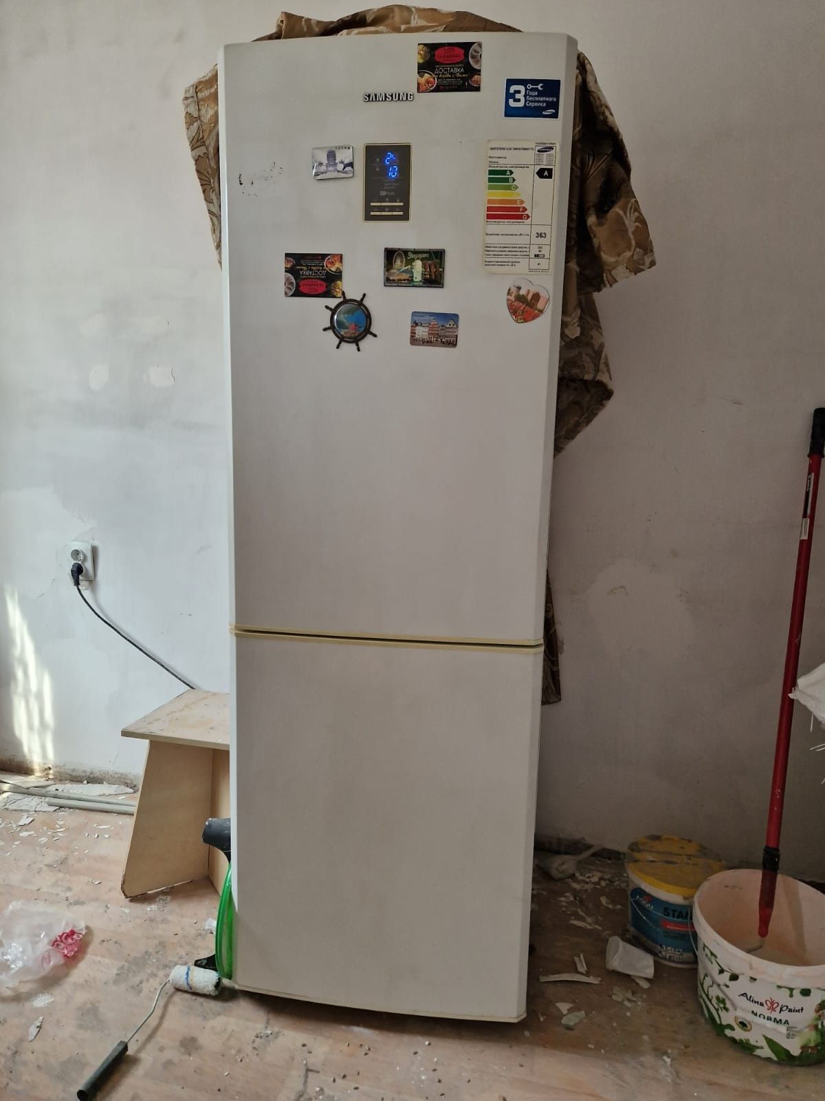 Холодильник с камерой вниз