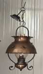 Lampa vintage  cupru