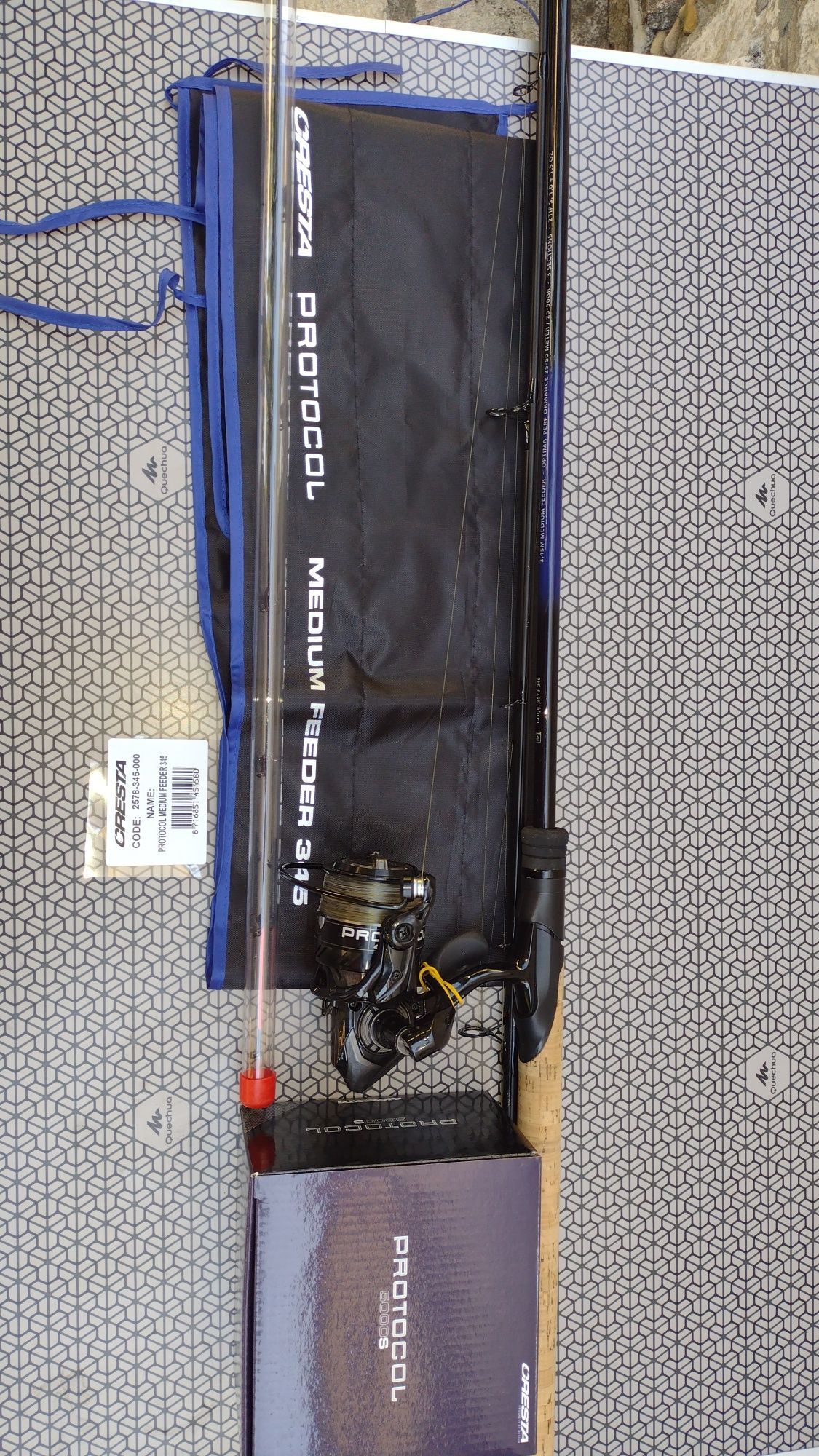 CRESTA Protocol Method Feeder 345 25-50g, макара CRESTA Protocol 5000S