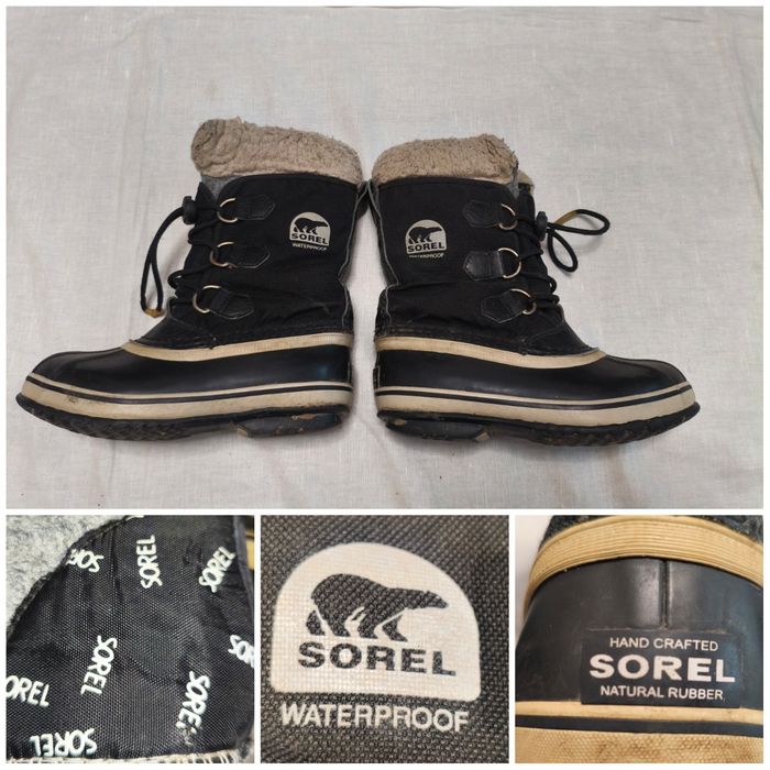 Cizme Sorel Waterproof iarna zăpadă munte ger cauciuc Sky 32 și 33