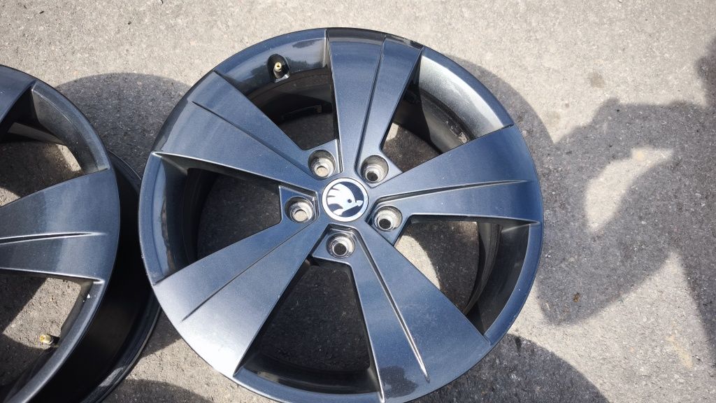 Джанти 17ки 5x112 ronal skoda superb 3